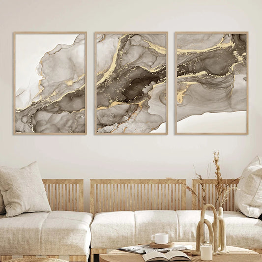 Gold Marble Canvas