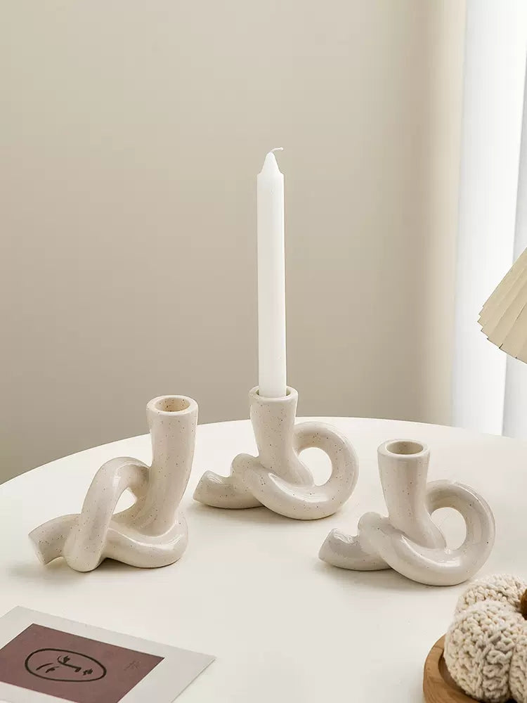 Candlestick Ceramic Holder