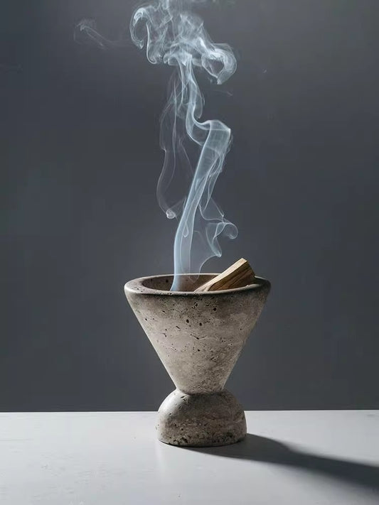 Natural Marble Incense Holder