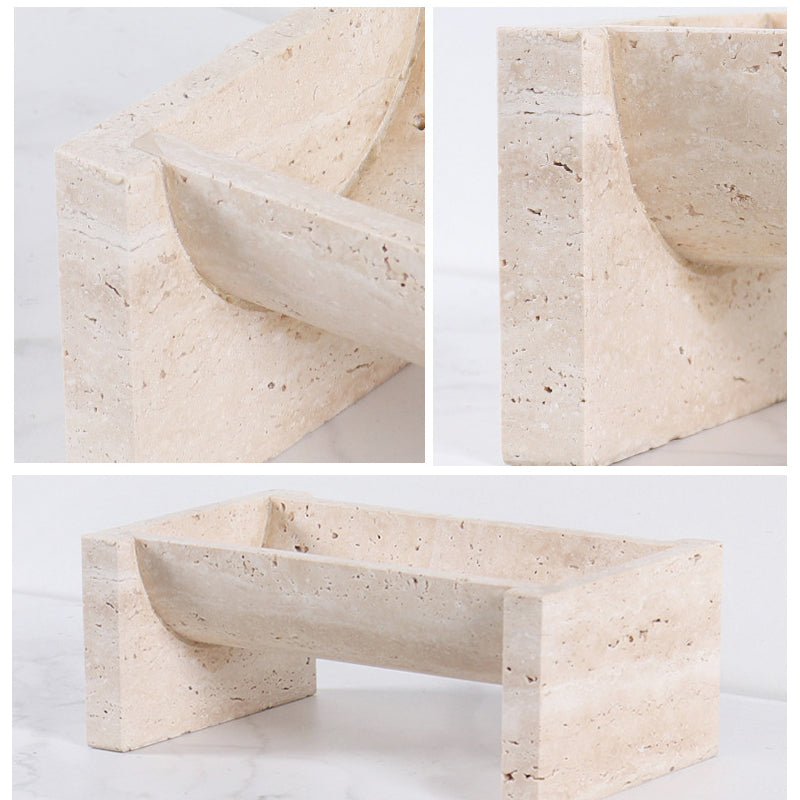 Natural Stone Flower Pot Set