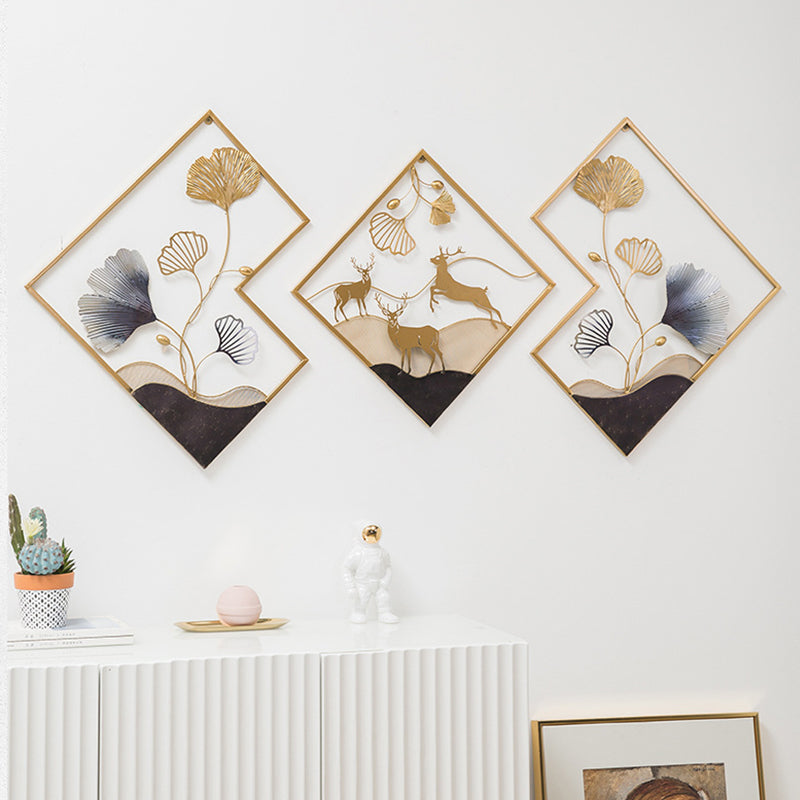 Gold Aesthetic Wall Art