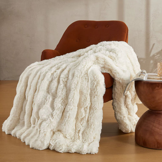 Faux Fur Throw Blanket