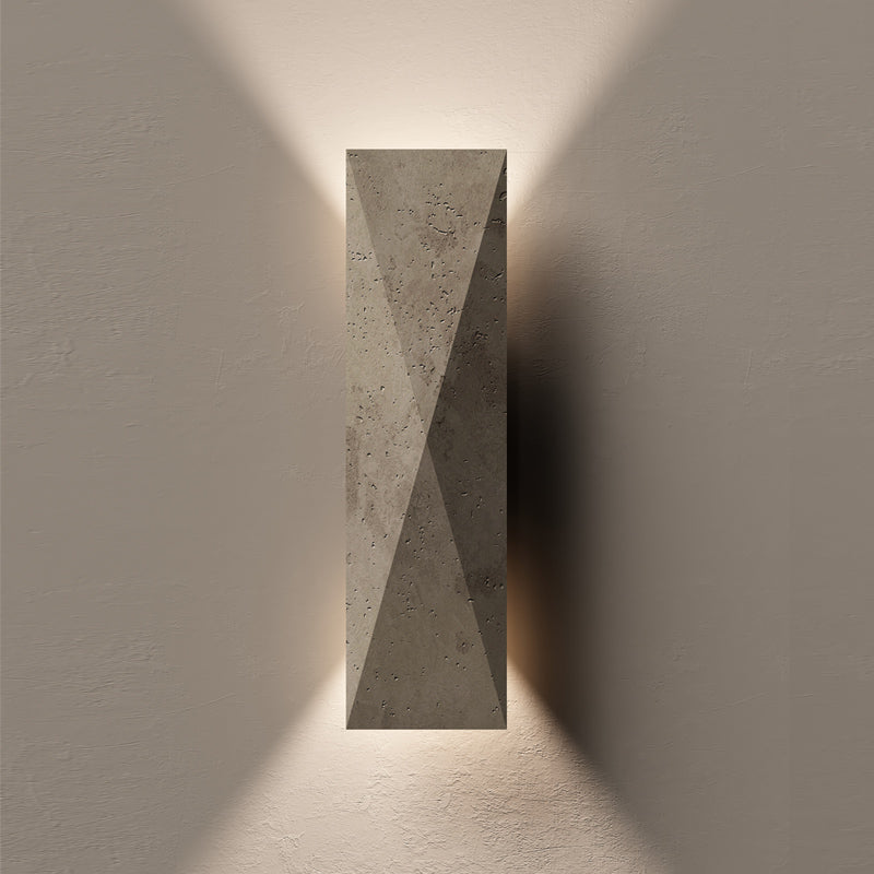 Outdoor Stone Wall Lamp