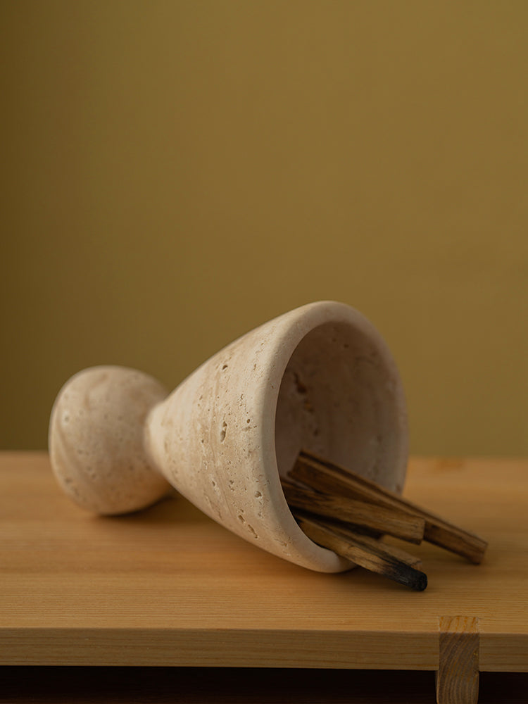 Natural Marble Incense Holder